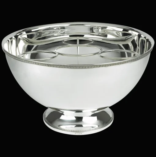 Silver-Plated Punch Bowl