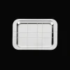 Silver-Plated Rectangular Tray - 4 x 6 in