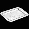 Silver-Plated Rectangular Tray - 4 x 6 in