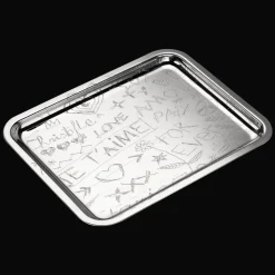 Silver-Plated Rectangular Tray - 8 X 6 in