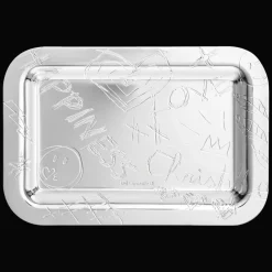 Silver-Plated Rectangular Tray - 4 x 6 in