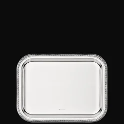Silver-Plated Rectangular Tray - 8 x 6 in