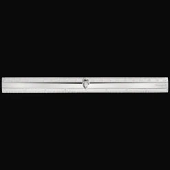 Silver-Plated Ruler
