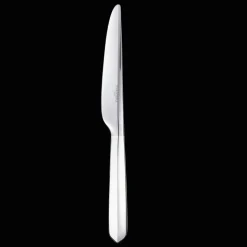 Silver-Plated Serrated Dinner Knife