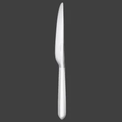 Silver-Plated Serrated Dinner Knife