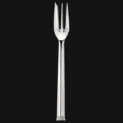 Silver-Plated Serving Fork