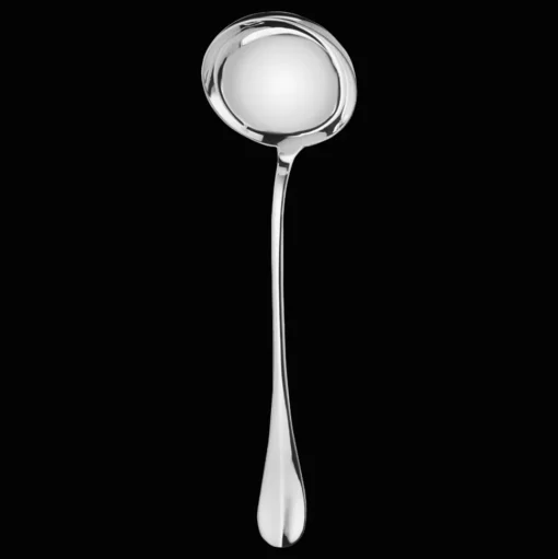 Silver-Plated Soup Ladle