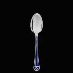 Silver-Plated Standard Spoon - Marbled Blue