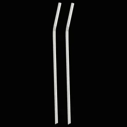 Silver-Plated Straws, Set of 2