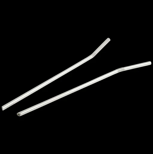 Silver-Plated Straws, Set of 2