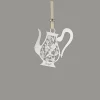 Silver-Plated Teapot Ornament - 2024
