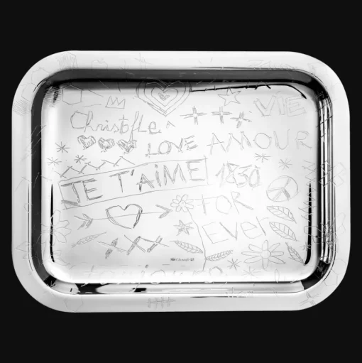 Silver-Plated Tray 10 x 8 in