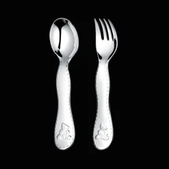 Silver-Plated Two-Piece Baby Flatware Set