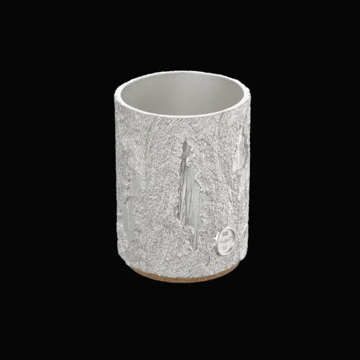 Silver-Plated Vase