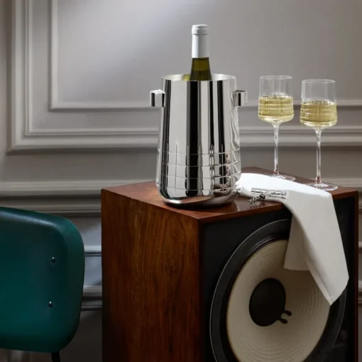 Silver-Plated Wine Cooler