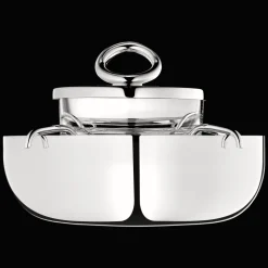 Small Silver-Plated Caviar Serving Set