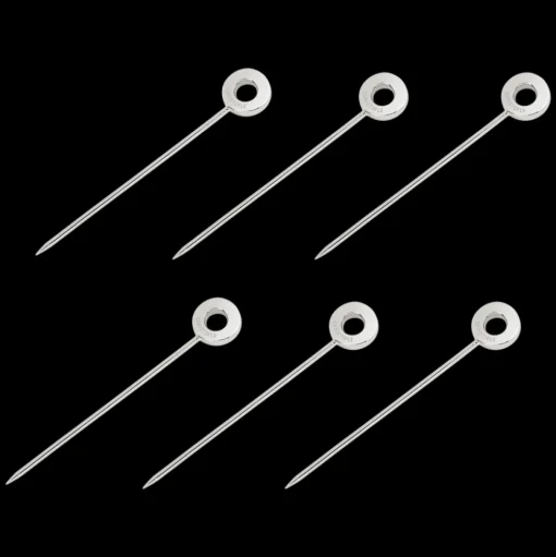 Stainless Steel Cocktail Picks, Set of 6