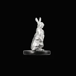 Standing Rabbit in Sterling Silver - Haute Orfèvrerie