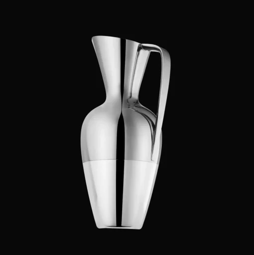 Steel Silver Base Water Pitcher
