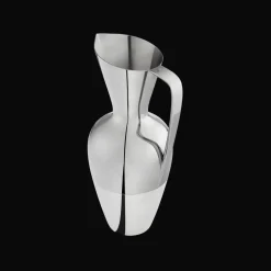 Steel Silver Base Water Pitcher