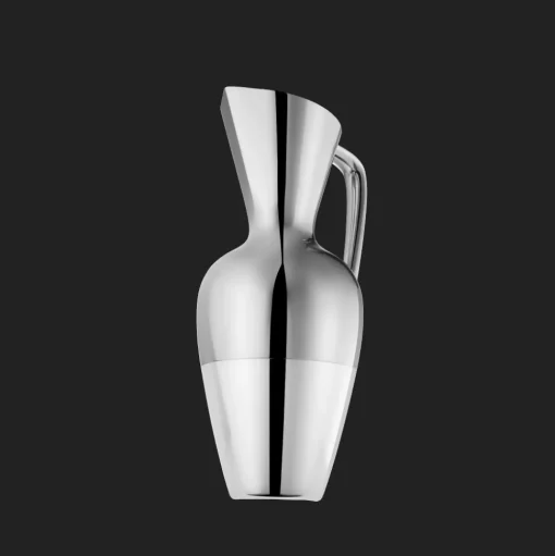Steel Silver Base Water Pitcher