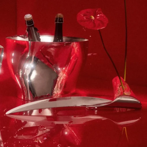 Sterling Silver Champagne Saber - Elliott Barnes