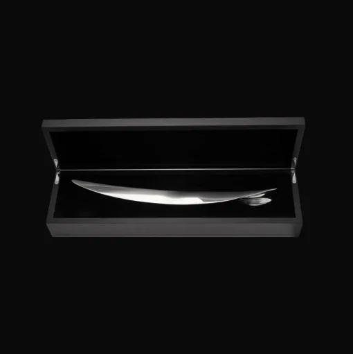 Sterling Silver Champagne Saber - Elliott Barnes