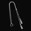 Sterling Silver Eyeglass Holder Long Necklace