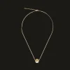 Sterling Silver Gilded 24 carats Pendant Necklace