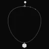 Sterling Silver Hexagon chain necklace