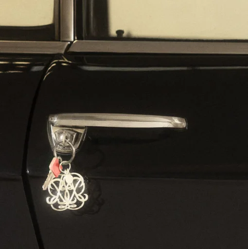 Sterling Silver Key Chain BB - Madame de Païva