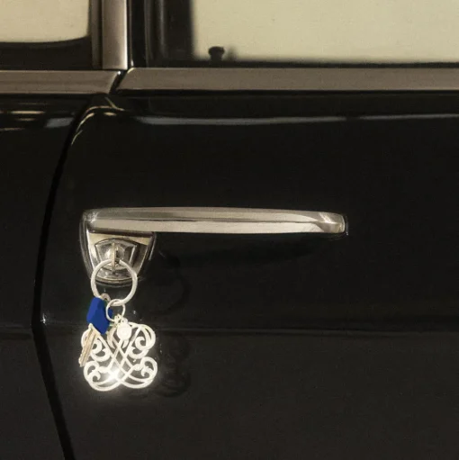 Sterling Silver Key Chain LP - Louis Philippe