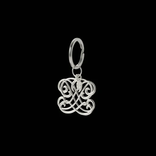 Sterling Silver Key Chain LP - Louis Philippe
