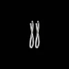 Sterling Silver Large Hoop Earrings