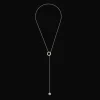 Sterling Silver Lariat Necklace