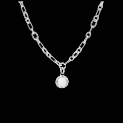 Sterling Silver Medal - Perles