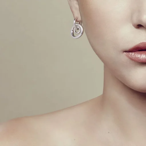 Sterling Silver Pendant Earrings