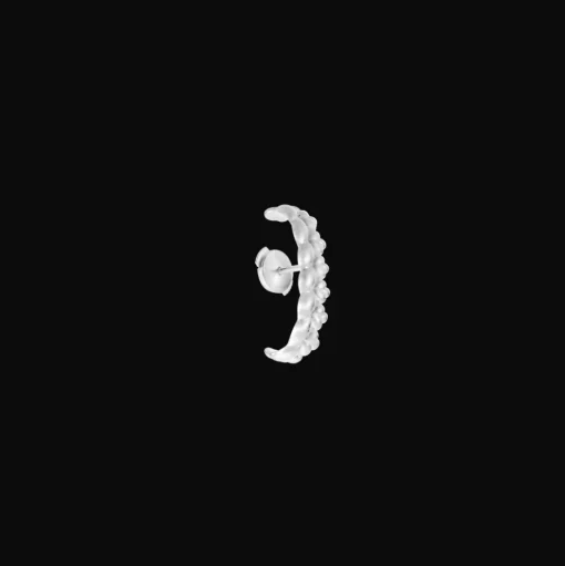 Sterling Silver T Bar Ear Cuff