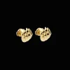 Sterling-Silver Gilded 24 carats Stud Earrings