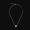 Sterling-Silver Pendant Necklace Rhodium Plated