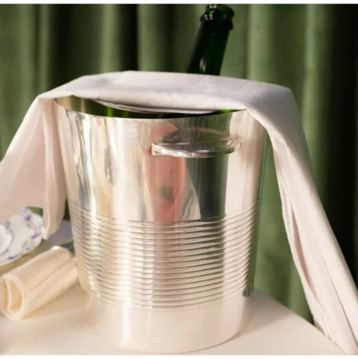 Vintage Silvered Champagne Bucket