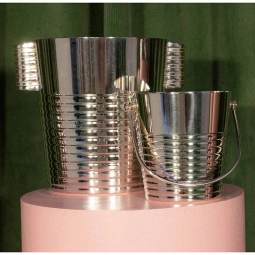 Vintage Silvered Champagne Bucket