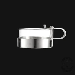 Vintage Silvered Cheese Server