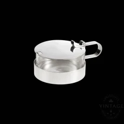 Vintage Silvered Cheese Server
