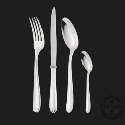 Vintage Silvered Flatware Set for 12 (48 pieces)