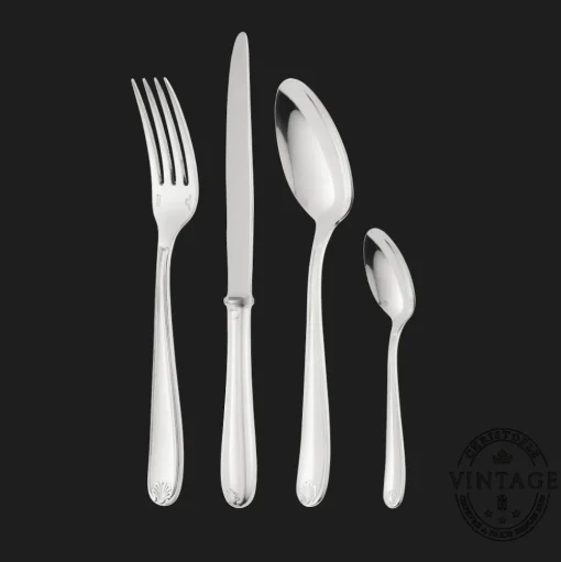 Vintage Silvered Flatware Set for 12 (48 pieces)