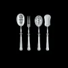 Vintage Silvered Hors d'oeuvre 4-piece Set