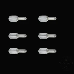 Vintage Silvered Knife Holders - Set of 6