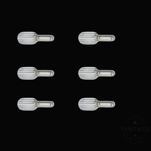 Vintage Silvered Knife Holders - Set of 6