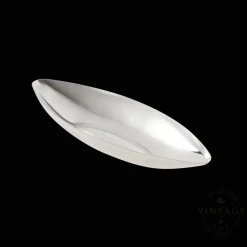 Vintage Silvered Oval Bowl